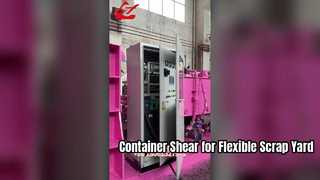 Cesoia per container Q43W-4000 | Attrezzature flessibili per il deposito di rottami