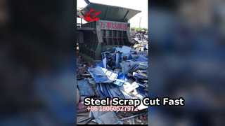 Uno sguardo più da vicino: cesoia per rottami di lunghezza 180 mm, 1 set di trituratori per rottami di acciaio