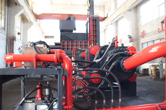 150mm Diameter Steel Briquette Machine With PLC Control High-Efficiency Scrap Compactor Scrap Alloy