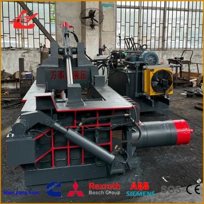 1250KN Aluminum Cans Metal Baler 18.5kW For Small-Scale Scrap Metal Recycling In Brazil
