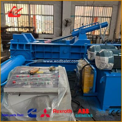 High Density 160ton Scrap Metal Baler 30kW for Copper Scrap