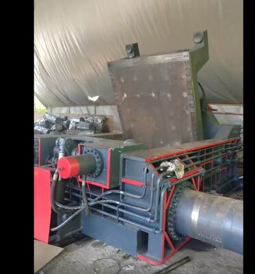 315Ton Steel Scrap Recycling Machine Turn-Out Hydraulic Scrap Metal Baler for Industrial Recycling