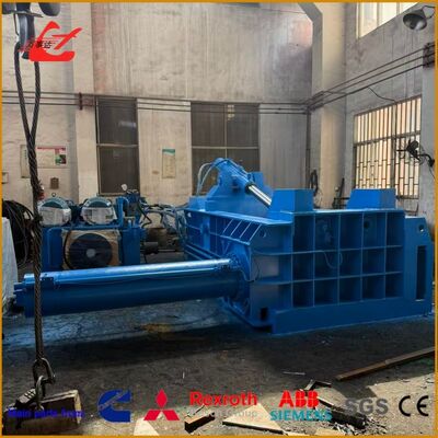 3150kN Push-Out Scrap Metal Compactor with 4000×2000×1200mm Chamber for Heavy Scrap Recycling