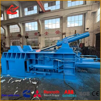 3150kN Push-Out Scrap Metal Compactor with 4000×2000×1200mm Chamber for Heavy Scrap Recycling