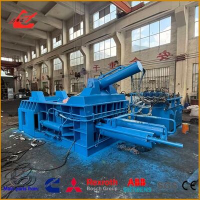 3150kN Push-Out Scrap Metal Compactor with 4000×2000×1200mm Chamber for Heavy Scrap Recycling