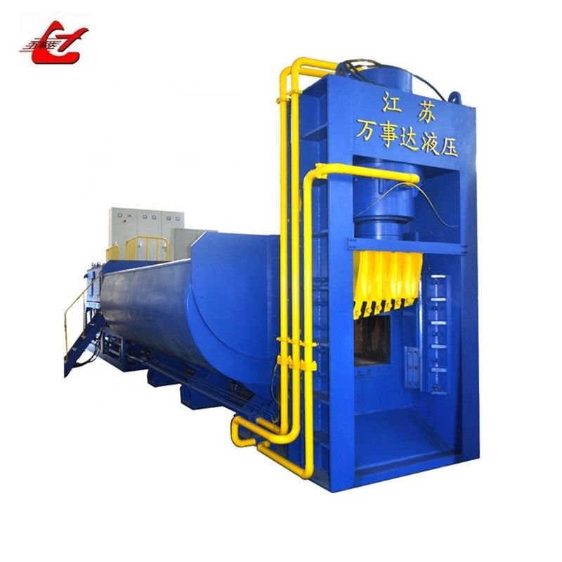 1000 Ton Scrap Metal Shear Baler: 7000x2950mm Bale Chamber,20-30 Tons/Hour Processing Capacity, Ideal For Metal Smelting Plants