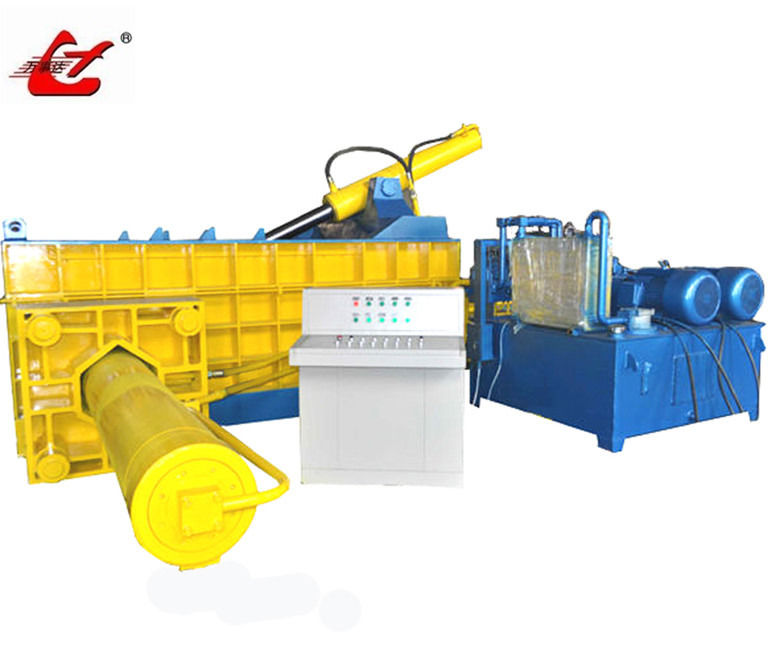 Metal Shear Baler with 90.5kw Rated Power and 5.5-15 Ton/hr Production Rate