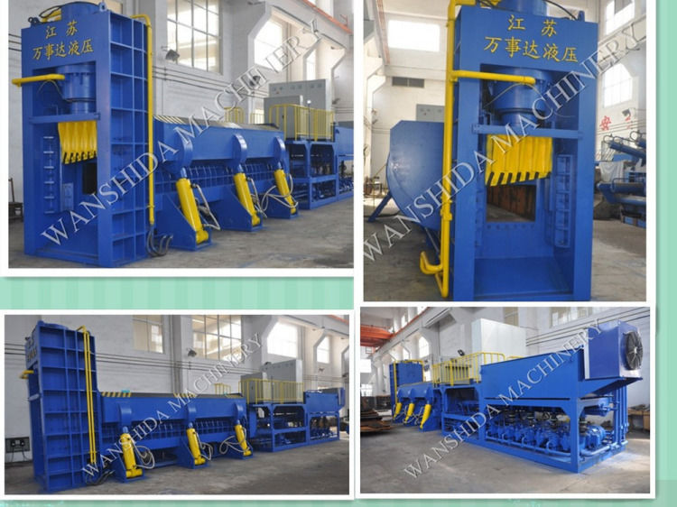 Heavy-Duty Scrap Metal Shear Baler – Industrial Recycling Solution