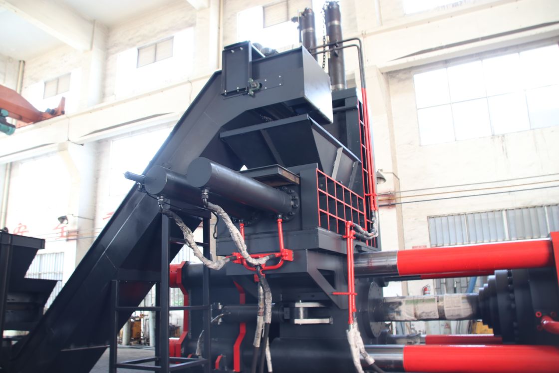150mm Diameter Steel Briquette Machine With PLC Control High-Efficiency Scrap Compactor Scrap Alloy