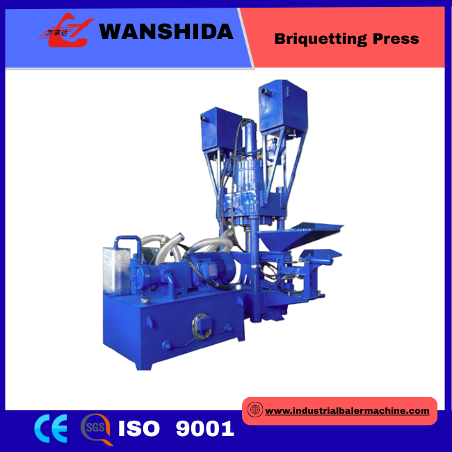 Hydraulic Metal Briquetting Press – High-Efficiency Scrap Recycling Machine