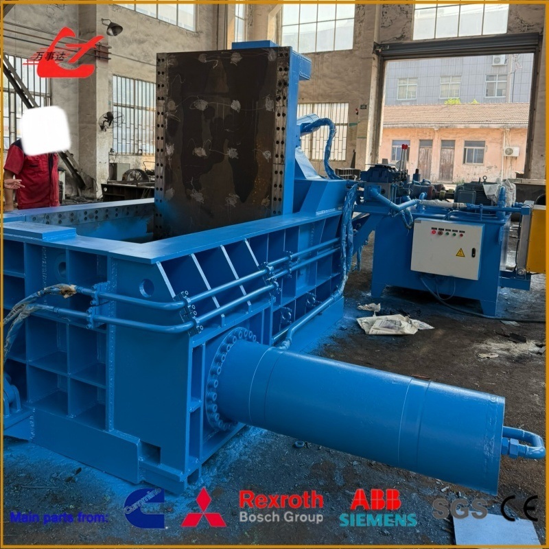 Turn-Out Hydraulic Metal Baler 44kW With High-Performance Ability