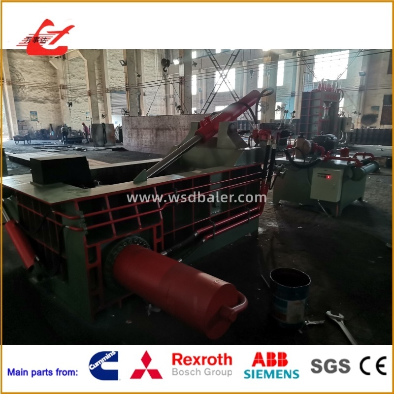 Heavy Duty Scrap Car Baler 3150KN Efficiency For Compacting Scrap Metal In Car Dismantling Plants