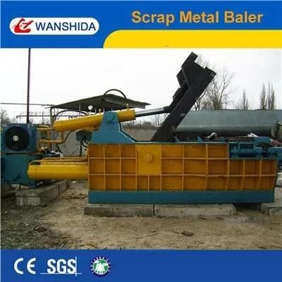 74kW pressa per balle di metalli di scarto 25MPa pressa idraulica per metalli per rame