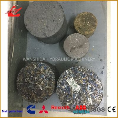 2500kN Pressa di brichetta idraulica per rottami metallici, manuale o PLC, ideale per la brichettatura di ghisa e rifiuti metallici