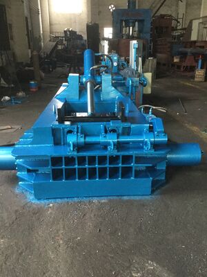 Scrap Metal Baler Con 1350 KN Forza Scarica Continua Alta Densità Baling E Lunghezza di Bale regolabile